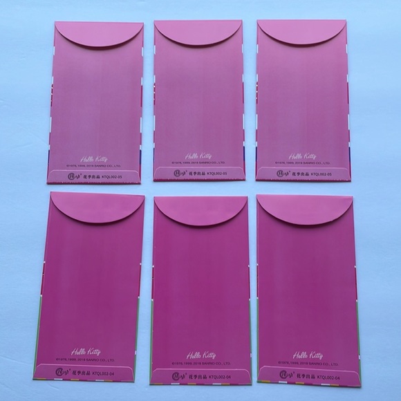 Sanrio Hello Kitty Large Red Envelopes - Picture 3 of 5